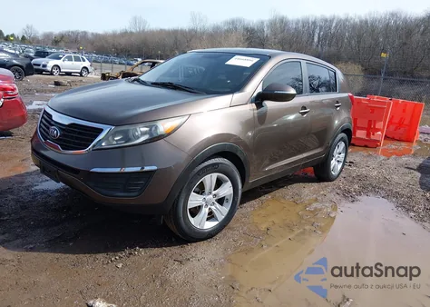 2013 Kia Sportage Lx z USA, uszkodzony, nr VIN KNDPB3A23D7367174